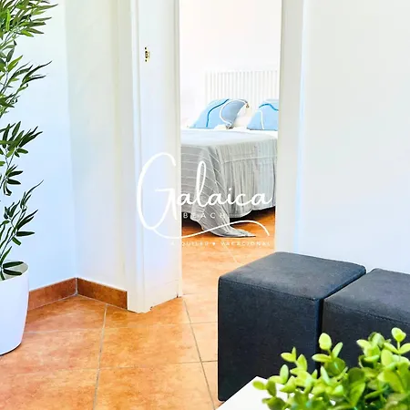 Szálloda Galaica - Gran Casa Con Jardin Y Barbacoa En La Playa De Coruxo De 6