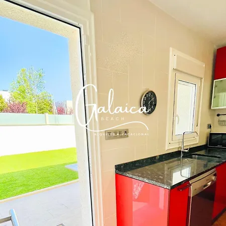 Galaica - Gran Casa Con Jardin Y Barbacoa En La Playa De Coruxo De 6 Szálloda 4*