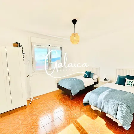 Szálloda Galaica - Gran Casa Con Jardin Y Barbacoa En La Playa De Coruxo De 6 Vigo